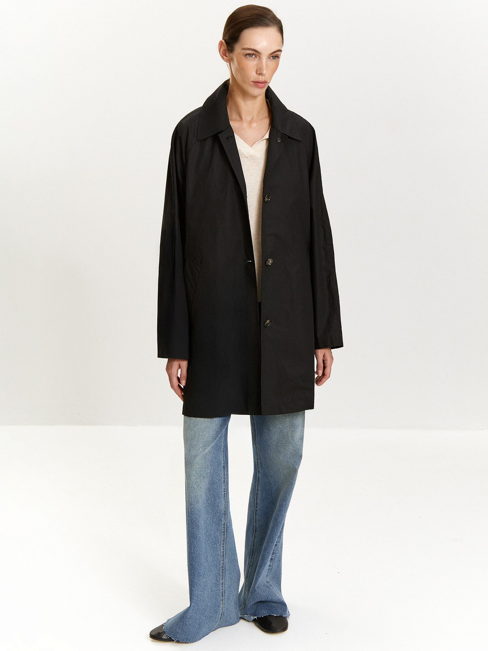 Плащ из хлопка